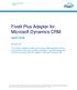 Five9 Plus Adapter for Microsoft Dynamics CRM