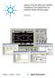 Agilent U7231B DDR3 and LPDDR3 Compliance Test Application for Infiniium Series Oscilloscopes. Data Sheet