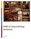 DAMS in Cultural Heritage Institutions