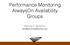 Performance Monitoring AlwaysOn Availability Groups. Anthony E. Nocentino