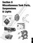 Section 9 Miscellaneous Tank Parts, Suspensions & Lights