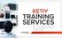 TRAINING SERVICES GIVE YOUR TEAM THE TARGETED SKILLS TO BE MORE EFFICIENT AND PRODUCTIVE.