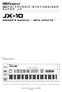 Jx-10 POLYPHONIC SYNTHESIZER SUPER JX OWNER S MANUAL 2014 UPDATE. by