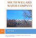 SOUTH WILLARD WATER COMPANY
