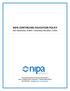 NIPA CONTINUING EDUCATION POLICY and Submission of NIPA Continuing Education Credits