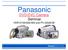 Panasonic. DVD/DVC Camera Seminar VDR-D100/200/300 and PV-GS29/39