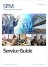 SRM Service Guide. Smart Security. Smart Compliance. Service Guide