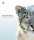 Mac OS X Server Web Technologies Administration Version 10.6 Snow Leopard