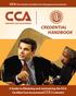 CREDENTIAL HANDBOOK. ICCA (The Institute of Certified Cost & Management Accountants)