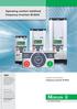 Operating comfort redefined Frequency Inverters M-MAX