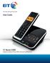 UK s best selling phone brand. User Guide. BT Xenon 1500 Digital Cordless Phone With Answering Machine