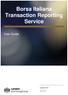 Borsa Italiana Transaction Reporting Service