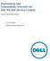 Provisioning and Extensibility Overview for Dell VIS Self-Service Creator