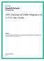 HPE OneView SCVMM Integration Kit (v 3.0) User Guide