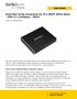 Dual-Slot Drive Enclosure for M.2 NGFF SATA SSDs - USB 3.1 (10Gbps) - RAID