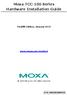 Moxa TCC-100 Series Hardware Installation Guide