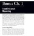 Bonus Ch. 1. Subdivisional Modeling. Understanding Sub-Ds