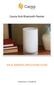 Cassia Hub Bluetooth Router. ios & ANDROID APPLICATION GUIDE