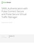 SAML Authentication with Pulse Connect Secure and Pulse Secure Virtual Traffic Manager
