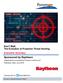 Sponsored by Raytheon. Don t Wait: The Evolution of Proactive Threat Hunting Executive Summary
