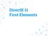 DirectX 11 First Elements