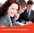 Business Skills & Personal Development. Spring 2011 Course Catalogue