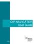 QIP NAVIGATOR User Guide