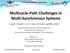 Multicycle-Path Challenges in Multi-Synchronous Systems