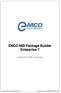 EMCO MSI Package Builder Enterprise 7. Copyright EMCO. All rights reserved.