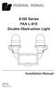 810D Series FAA L-810 Double Obstruction Light Installation Manual