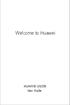 Welcome to Huawei. HUAWEI U8350 User Guide