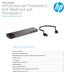 Table of contents. Technical white paper HP Elite Dock with Thunderbolt 3 & HP ZBook Dock with Thunderbolt 3 Features and troubleshooting