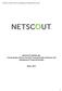 NETSCOUT SYSTEMS, INC. Fourth-Quarter & Fiscal Year 2017 Financial Results Conference Call Management s Prepared Remarks