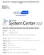 Microsoft : Configuring and Deploying a Private Cloud with System Center 2012