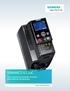 The compact and versatile converter with optimum functionality siemens.com/sinamics-g120c