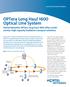 OPTera Long Haul 1600 Optical Line System