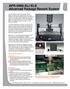 Improved performance. APR-5000-XLS System configurations and technical specifications on pages 42-43