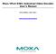 Moxa VPort D361 Industrial Video Decoder User s Manual