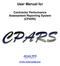 User Manual for. Contractor Performance Assessment Reporting System (CPARS) January 2018 Current Version UHTTPS://WWW.CPARS.