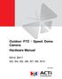 Outdoor PTZ / Speed Dome Camera Hardware Manual