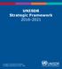 UNISDR Strategic Framework