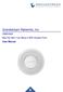 Grandstream Networks, Inc. GWN7600 Mid-Tier ac Wave-2 WiFi Access Point User Manual