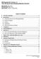 IRM Standard 20, Version 1.3. Title: Minnesota Recordkeeping Metadata Standard. Table of Contents