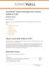 SonicWall Global Management System (GMS) 8.4 SP1