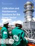 GE Measurement & Control. Calibration and Maintenance Solutions for the Power Sector