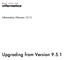 Informatica (Version 10.1) Upgrading from Version 9.5.1