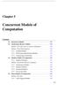 Concurrent Models of Computation