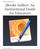 ibooks Author: An Instructional Guide for Educators