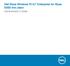Dell Wyse Windows 10 IoT Enterprise for Wyse 5060 thin client. Administrator s Guide