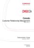 Comodo Customer Relationship Management Software Version 1.0